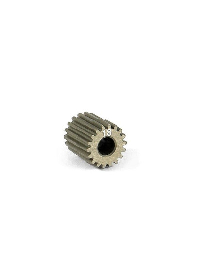 Narrow Alu Pinion Gear - Hard Coated 18T / 64 - XRAY - 305968