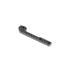 X4F Support de batterie carbone avant - Court - XRAY - 306172