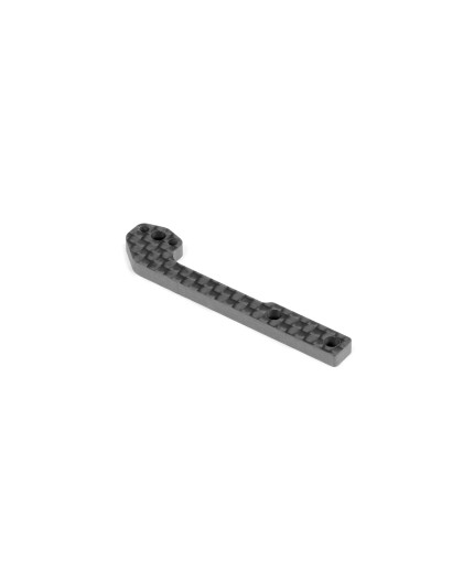 X4F Support de batterie carbone avant - Court - XRAY - 306172