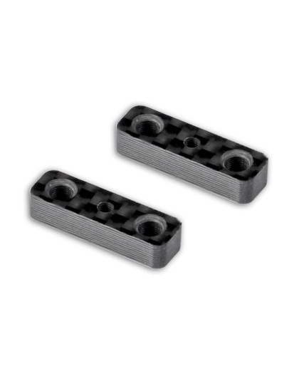 CARBON BATTERY PLATE SHIM (2) - XRAY - 306175-C