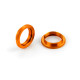 Ecrous d'amortisseurs ULP V2 Orange (2) - XRAY - 308044-O