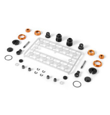 Jeu complet amortisseurs alu ULP (2) - XRAY - 308308-O