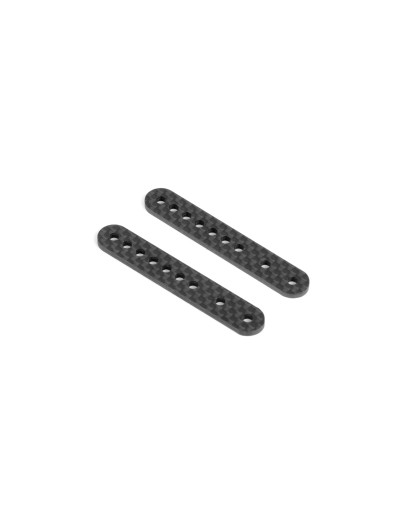 SCX GRAPHITE REAR BODY HOLDERS ADAPTER 2.2MM (2) - XRAY - 321322