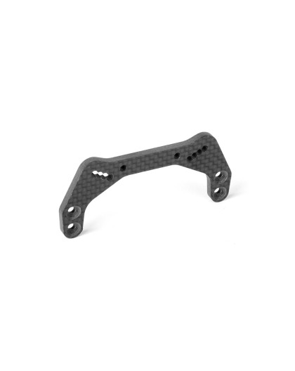 XB2'21 Support d'amortisseurs AV Carbone 4 trous LCG - XRAY - 322083