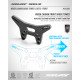 XB2 Support d'amortisseurs avant - 2 dots - XRAY - 322093