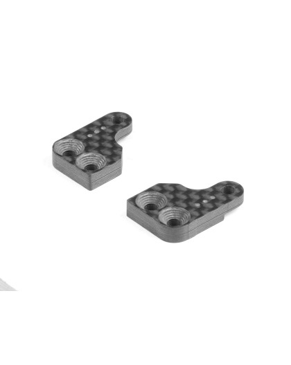 EXTENSION ALU STEERING BLOCK BACKSTOP - 3 DOT (2) - XRAY - 322286
