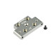 ALU FRONT LOWER ARM MOUNT +3°/-3° - SWISS 7075 T6 - XRAY - 322317
