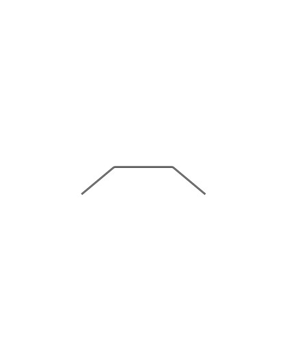 XB2 Barre anti-roulis avant - 0.8mm - XRAY - 322489