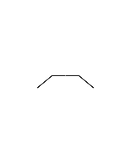 XB2 Barre anti-roulis avant - 1.1mm - XRAY - 322491