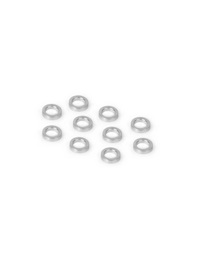 Rondelles aluminium 3x4.7x1.0mm (10) - XRAY - 322590