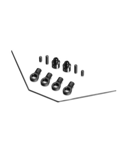 XB2 Set barre anti-roulis arrière 1.0mm - XRAY - 323400