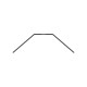XB2 Barre anti-roulis arrière - Courte - 1.4mm - XRAY - 323494