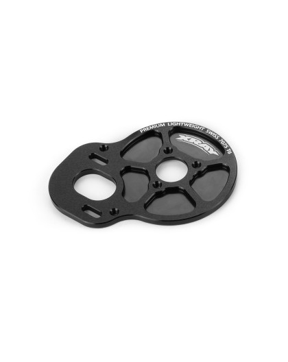 XB2 Plaque moteur MID-REAR alu - Courte - XRAY - 324014