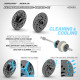 ALU 2-PAD SLIPPER CLUTCH PLATES - VENTILATED - SET - XRAY - 324130-L