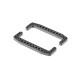 Bride batterie carbone basse (2) - XRAY - 326178