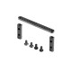 ALU SERVO HOLDERS & GRAPHITE BRIDGE - XRAY - 326201