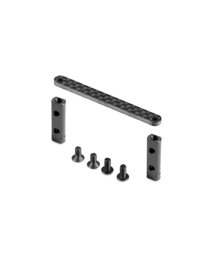 ALU SERVO HOLDERS & GRAPHITE BRIDGE - XRAY - 326201