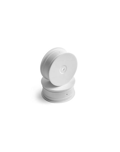 XB2 Jantes AV 12mm blanches - IFMAR (2) - XRAY - 329910-M