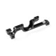 ALU LOWER BULKHEAD FRONT - RIGHT - BLACK - XRAY - 332018