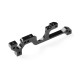 ALU LOWER BULKHEAD FRONT - LEFT - BLACK - XRAY - 332028