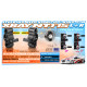 COMPOSITE STEERING BLOCK 1° KINGPIN FOR AERO DISC - LEFT - 332223 - 