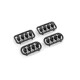 Inserts excentrique de suspension (2+2) - XRAY - 332316