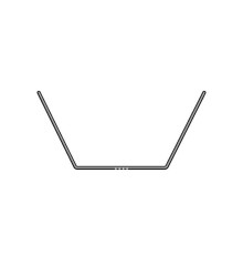 Barre anti-roulis avant 2.4mm - XRAY - 332474
