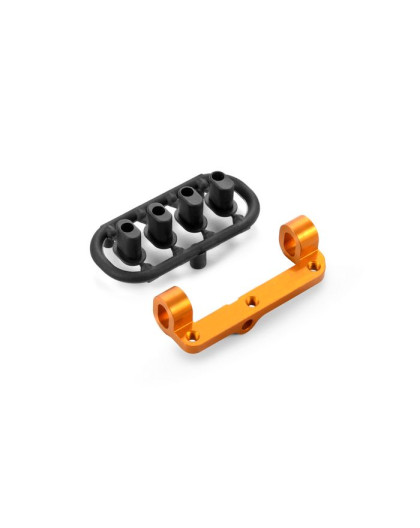 ALU UPPER ARM HOLDER - SWISS 7075 T6 - SET - RIGHT - 332730 - XRAY