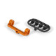 ALU UPPER ARM HOLDER - SWISS 7075 T6 - SET - RIGHT - 332731 - XRAY