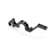 ALU LOWER BULKHEAD REAR - LEFT – BLACK - XRAY - 333028