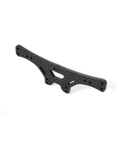 Support d'amort. arrière carbone 3.5mm - XRAY - 333083