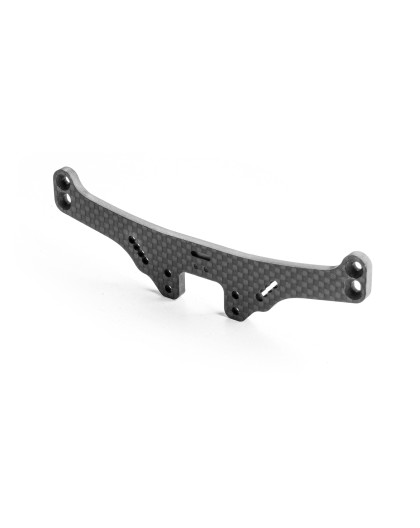 CARBON SHOCK TOWER REAR - 2 DOTS - XRAY - 333085