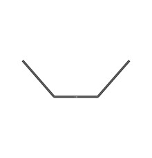 Barre anti-roulis arrière 1.6mm sur roulements - XRAY - 333477