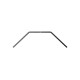 ANTI-ROLL BAR FOR BALL-BEARINGS - REAR 1.8 MM - 333478 - XRAY