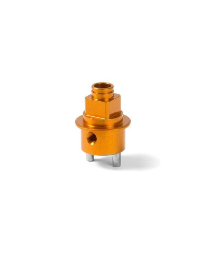 BRAKE DISK ADAPTER - ALU 7075 T6 - ORANGE - 334140-O - XRAY