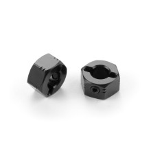 Hexagone de roue alu - Offset +0.75MM (2) - XRAY - 335252