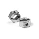 "ALU WHEEL HUB 12MM - OFFSET ""+0.75MM"" - BLACK (2) - 335252 - XRAY"