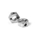 "ALU WHEEL HUB 12MM - OFFSET ""-0.75MM"" - BLACK (2) - 335251 - XRAY"