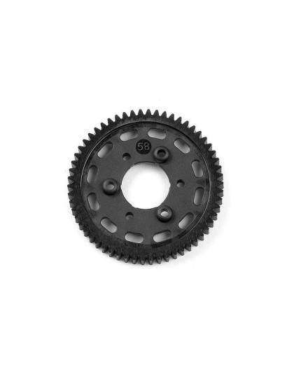 GRAPHITE 2-SPEED GEAR 58T (1st) - 335658 - XRAY