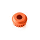 LOW FRICTION COMPOSITE BELT PULLEY 20T - 2-SPEED-CENTER - GRAPHITE-33