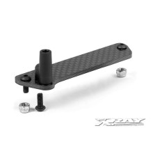 GRAPHITE RECEIVER BRACKET SET - 336040 - XRAY