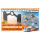 Platine supérieure Flex Graphite 2.5MM - XRAY - 336091