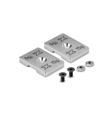 STAINLESS STEEL WEIGHT 21x28x4MM - 15g (2) - XRAY - 336158