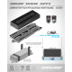 NT1/RX8 CARBON BATTERY PLATE ADJUSTABLE WEIGHT - SET - XRAY - 336157