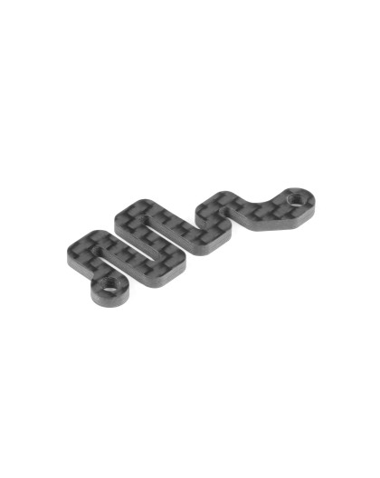 Renfort arrière carbone 2.2mm - XRAY - 336188
