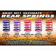 XRAY Ressort D1.9 (35 LB) rouge - hard - XRAY - 338288
