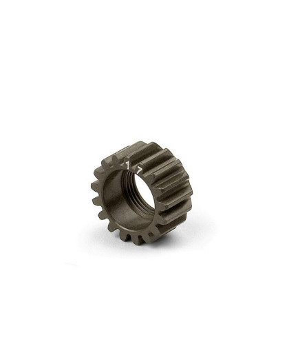 Pignon moteur 17dts XCA alu 7075 T6 - XRAY - 338517