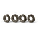 XCA ALU 7075 T6 HARDCOATED PINION GEAR - 21T (2ND) - 338521 - XRAY