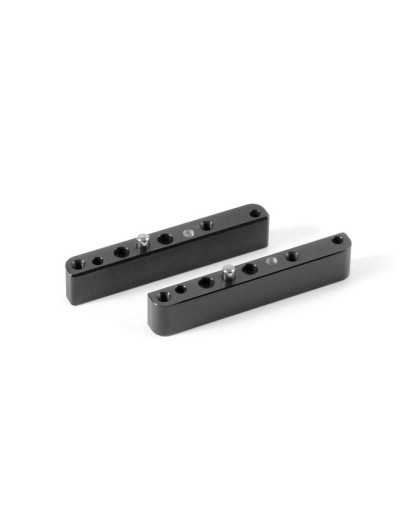 Support moteur bas V2 (2) - XRAY - 338710