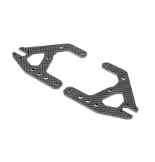 X8 Triangles de suspension avant carbone (D+G) - XRAY - 341135